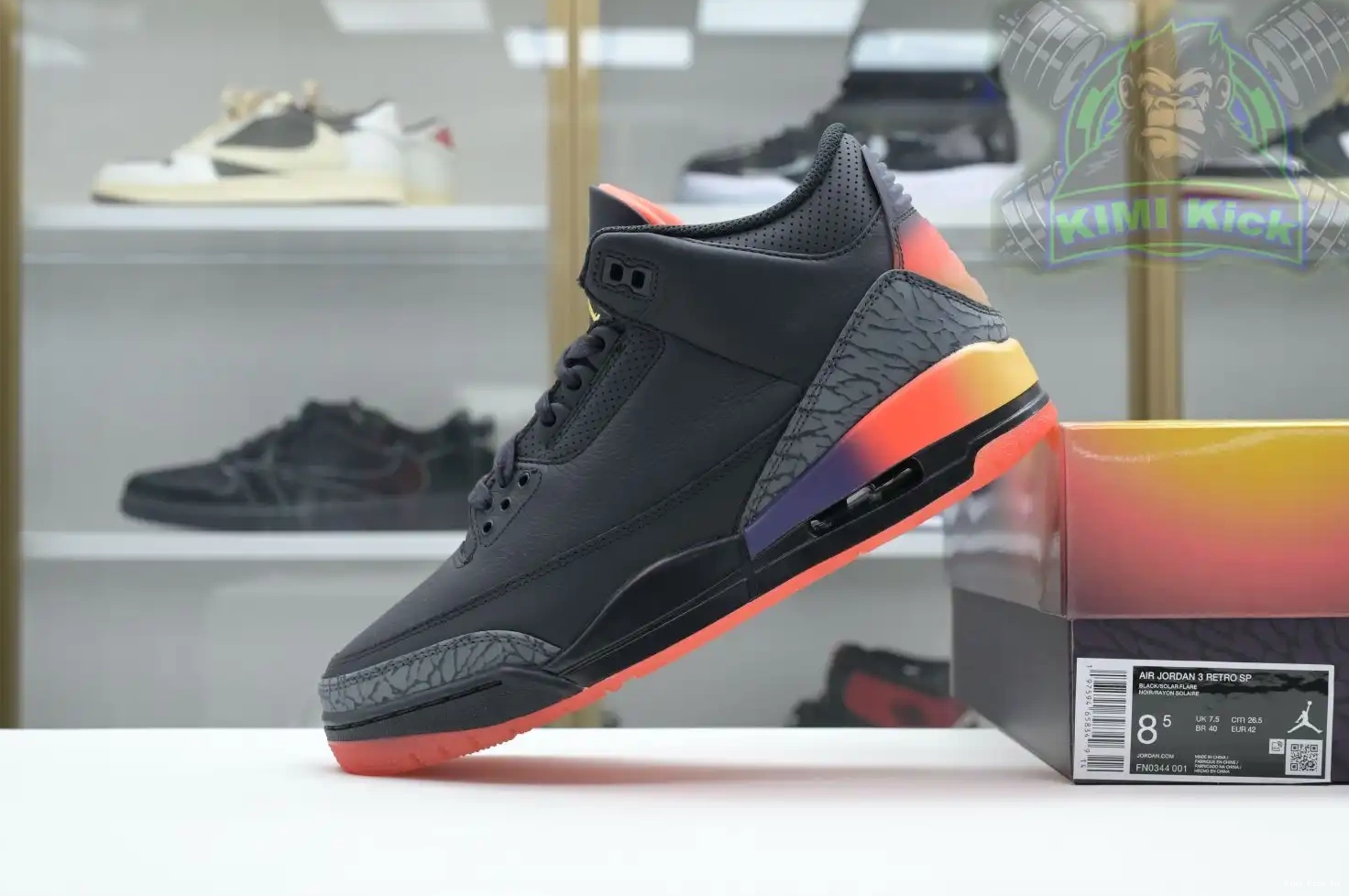 J x Air Balvin 3 Jordan Kimikick 0419
